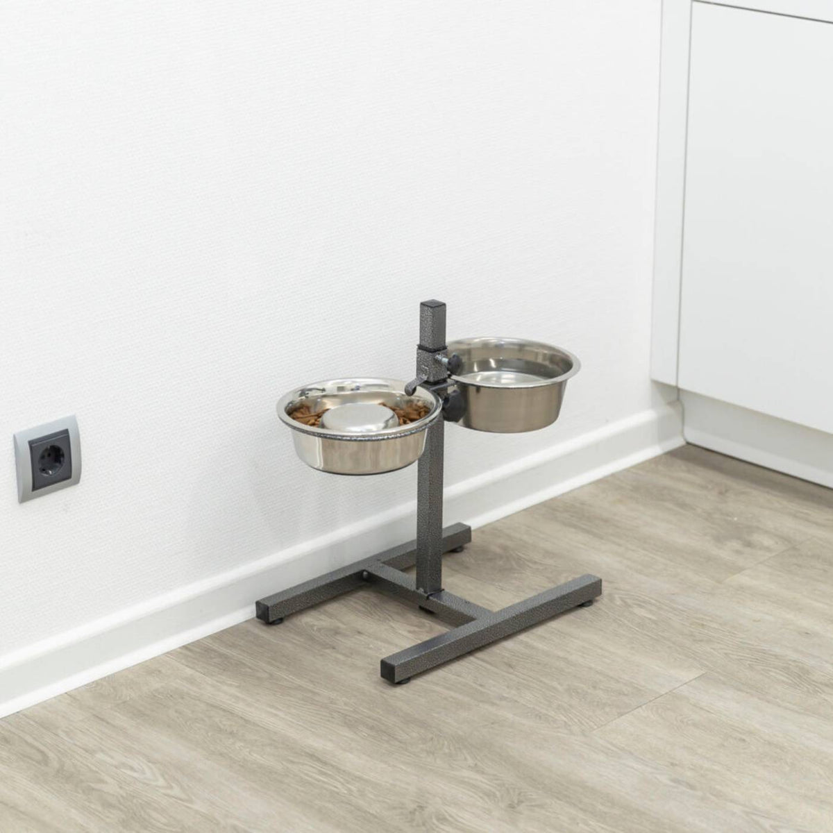 Trixie Ciotola in Acciaio Inox Antingozzamento per Cani e Gatti Slow Feeding