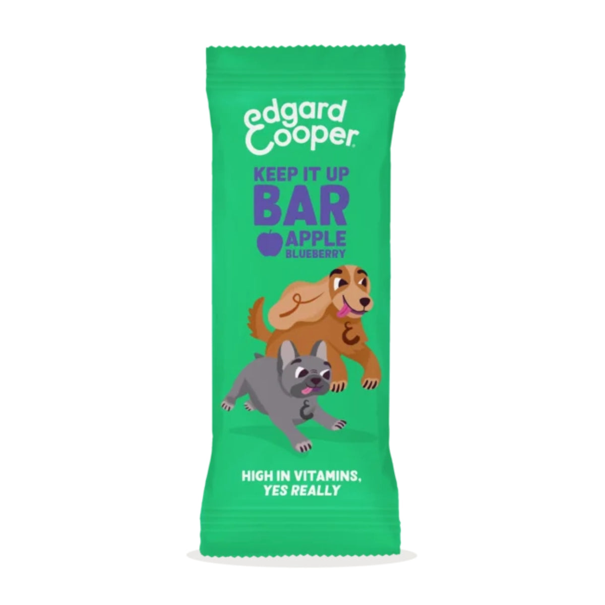 Edgard&amp;Cooper Barretta di Mela Snack per Cani 30 g