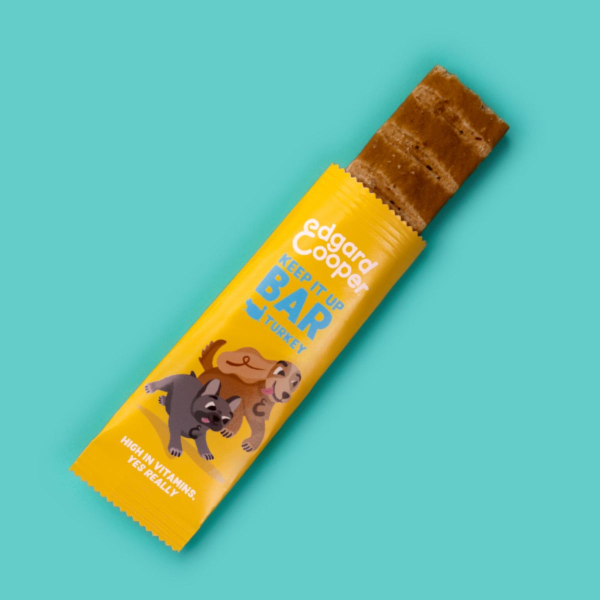 Edgard&amp;Cooper Barretta di Tacchino Snack per Cani 30 g
