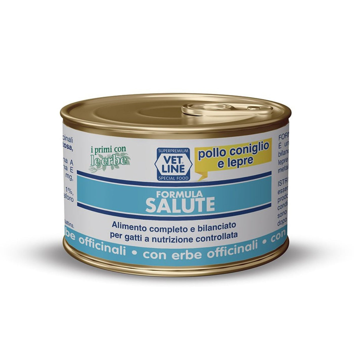 Vet Line Umido Forma Salute Pollo Coniglio e Lepre per Gatti 85 g VetLine