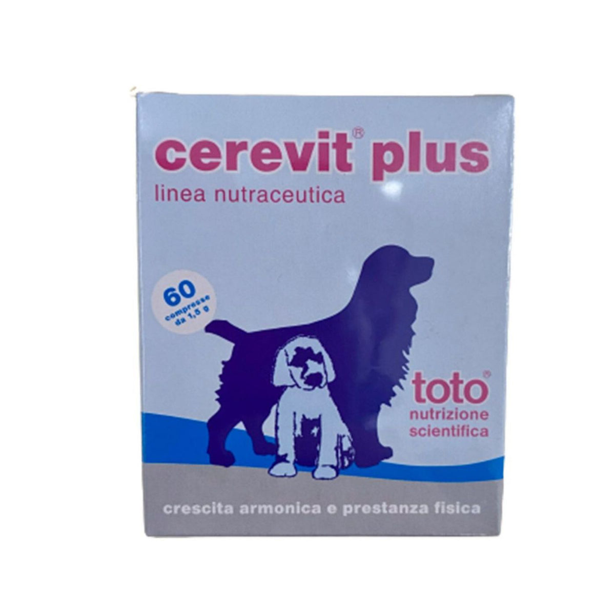 Toto Cerevit Plus Integratore per Cani Linea Nutraceutica