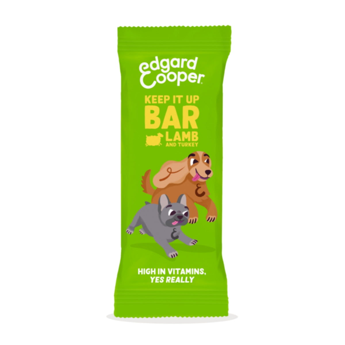 Edgard&amp;Cooper Barretta di Agnello e Tacchino Snack per Cani 30 g
