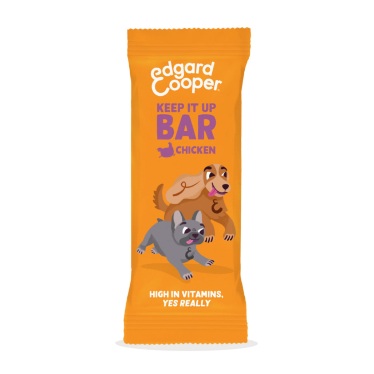 Edgard&amp;Cooper Barretta di Pollo Snack per Cani 30 g