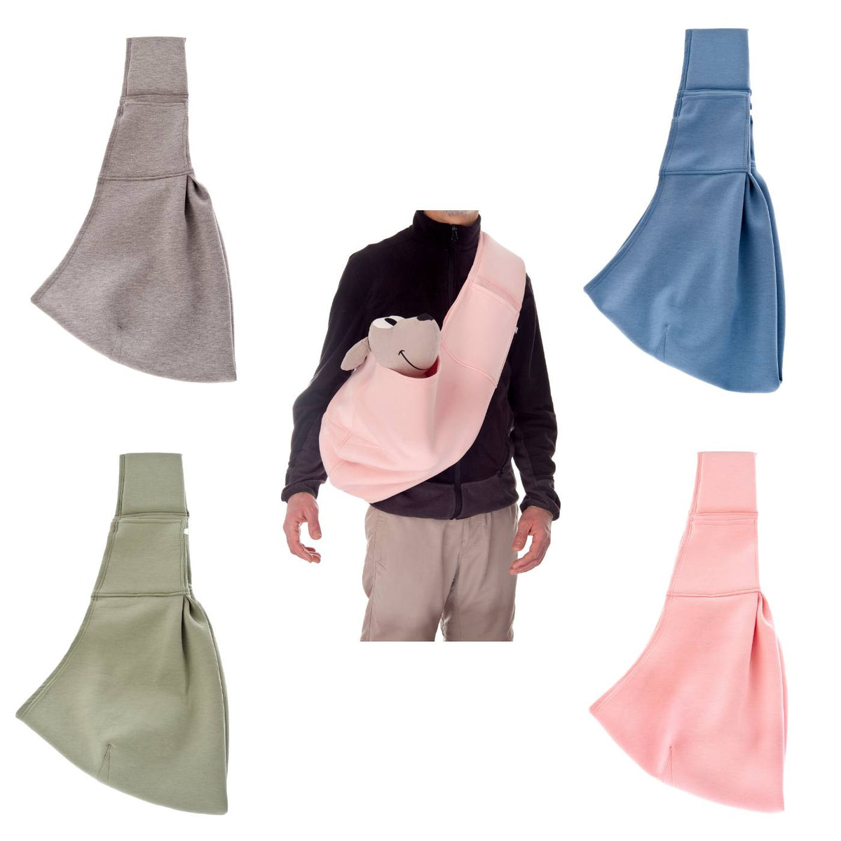 Ferribiella Marsupio Borsa Tracolla Trasportino per Cani Wallaby 73 x 40 cm