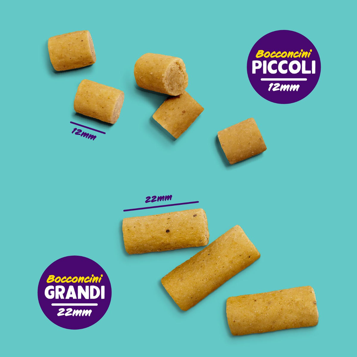 Edgard&amp;Cooper Bites Bocconcini Piccoli di Agnello e Tacchino Premi Addestramento per Cani 50 g