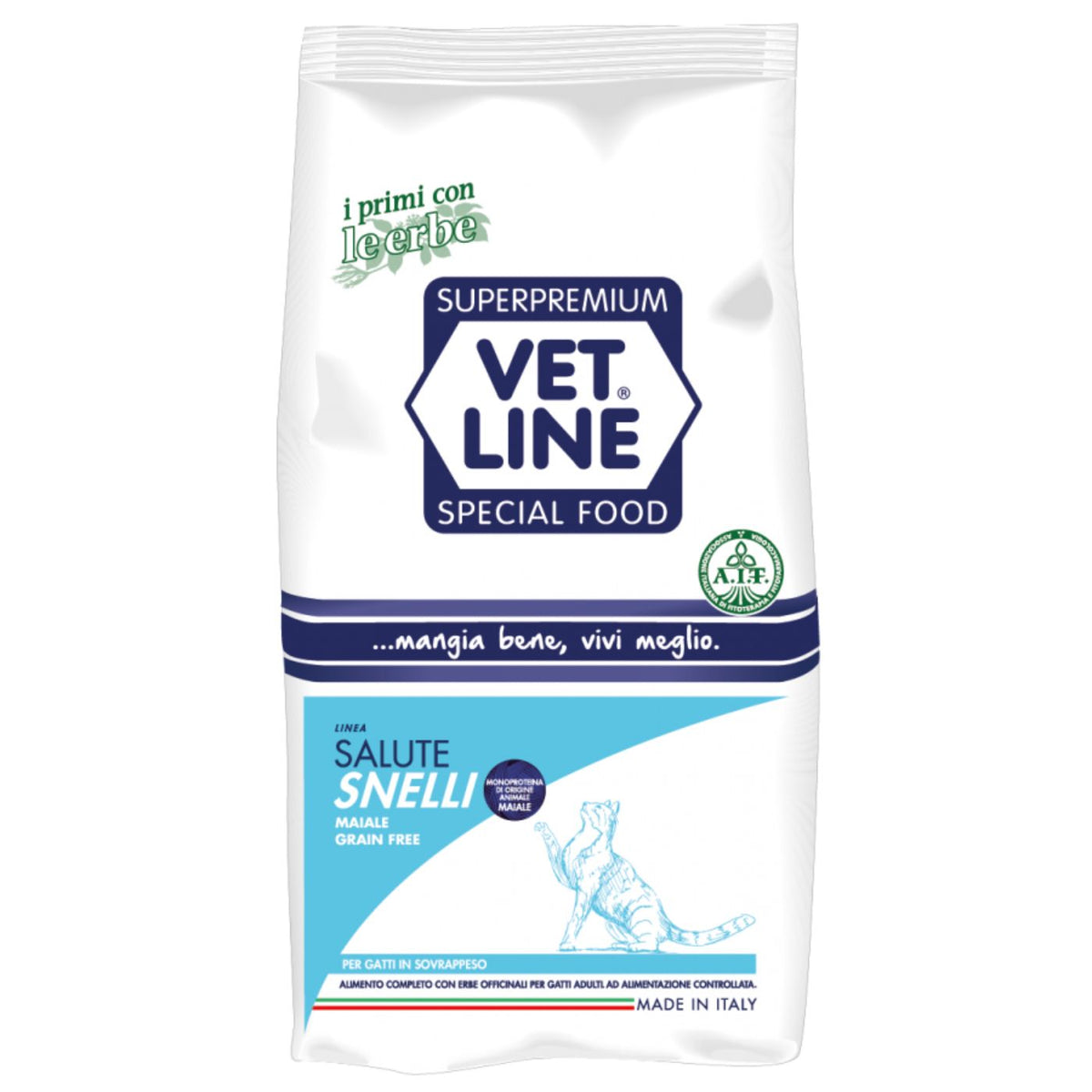Vet Line Salute Snelli Maiale Grain Free per Gatti Adulti VetLine