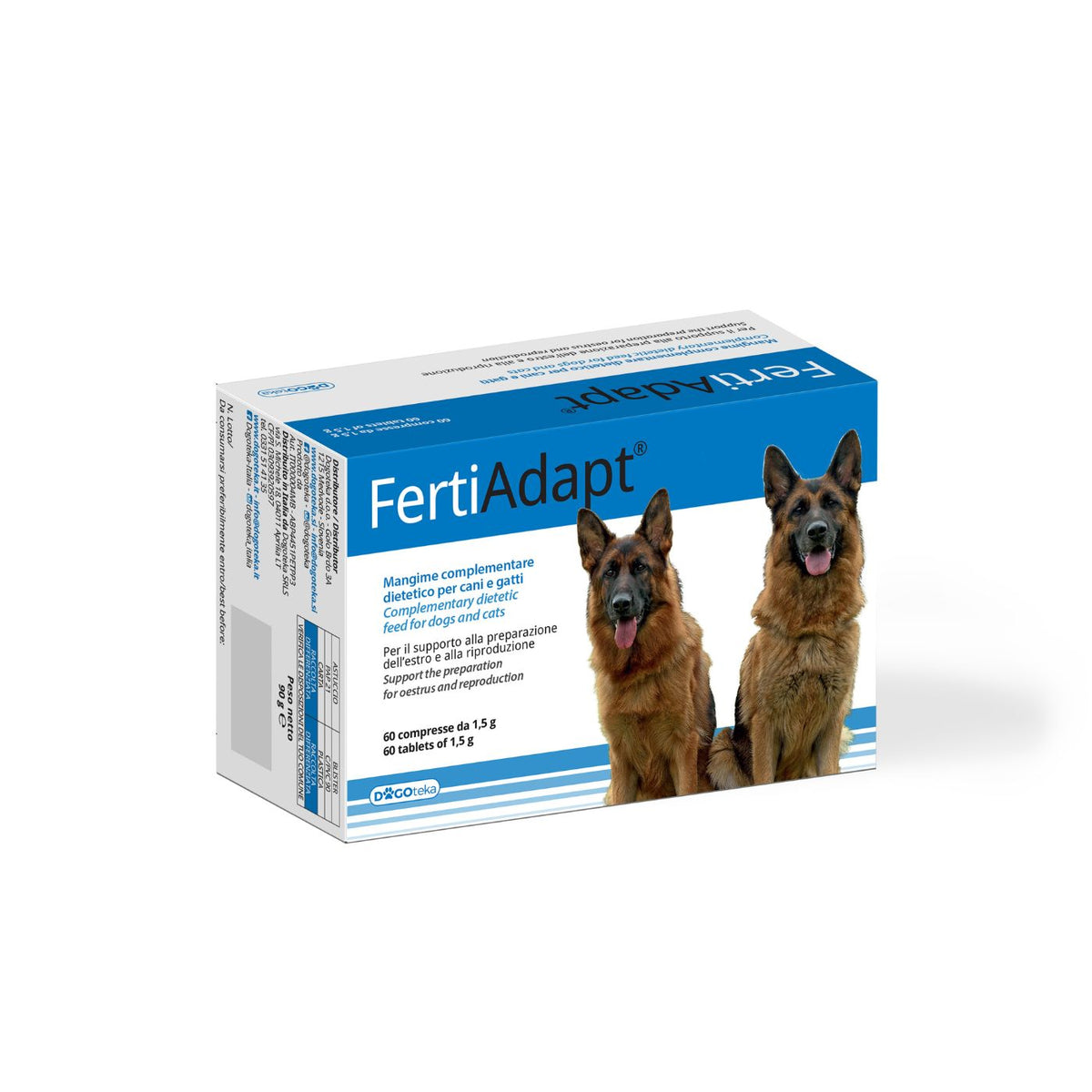 Dogoteka FertiAdapt Integratore per Cani e Gatti 60 Compresse