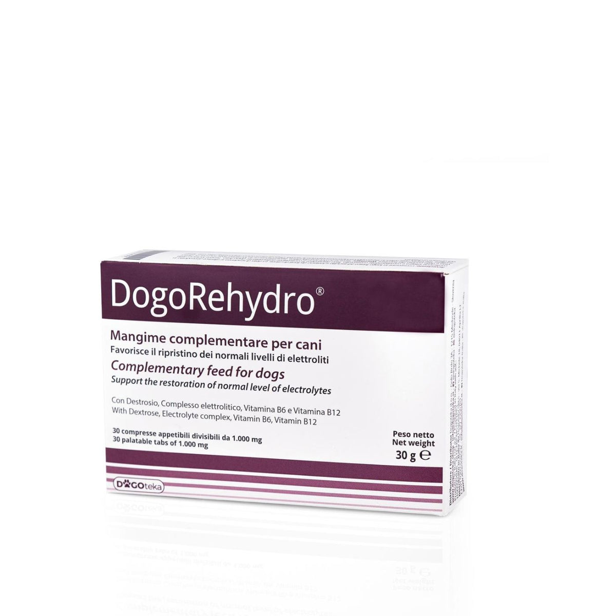 Dogoteka DogoRehydro 30 Compresse per Cani e Gatti