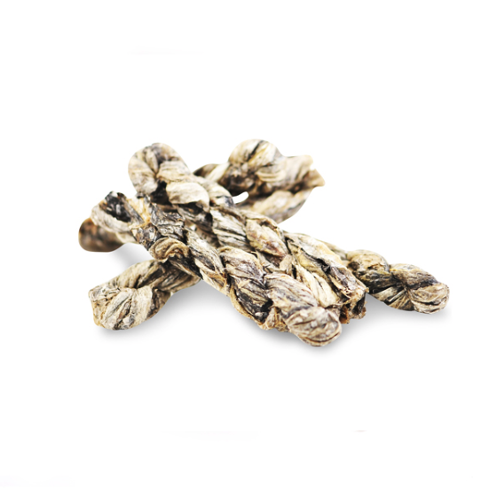 Fish4Dogs Dental Sea Jerky Fish Twists Premi Snack per Cani 100 g