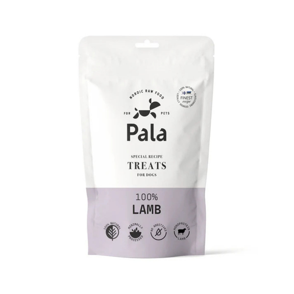 Pala Snack per Cani 100% Agnello Monoproteici 100 g
