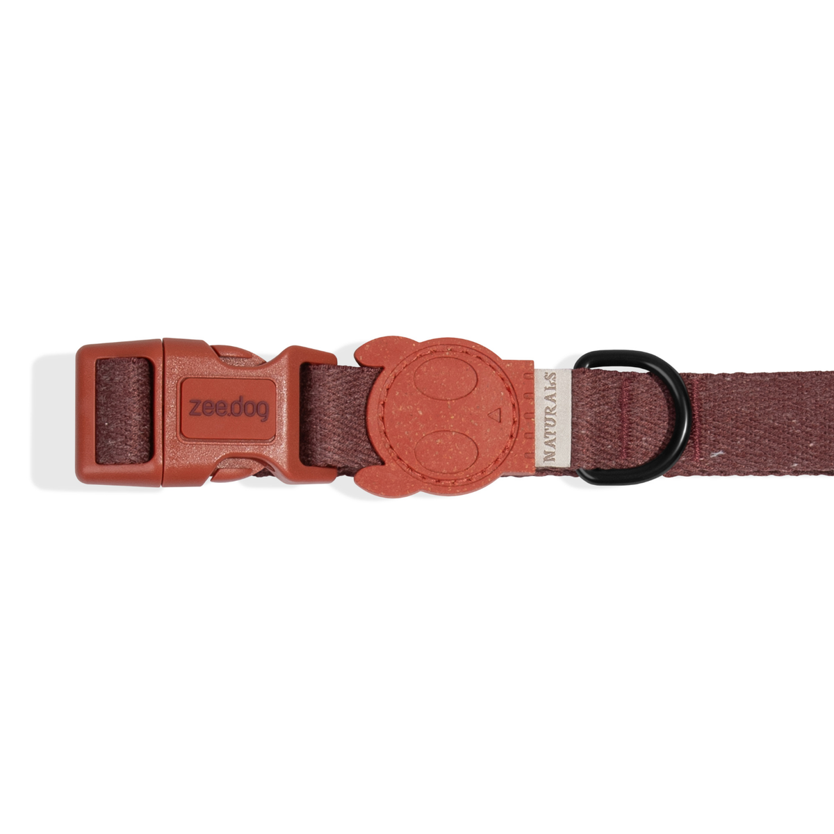 Zee.Dog Collare Regolabile per Cani Cocoa Linea Naturals