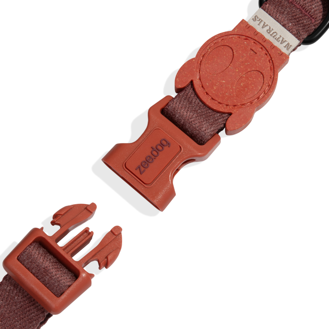 Zee.Dog Collare Regolabile per Cani Cocoa Linea Naturals