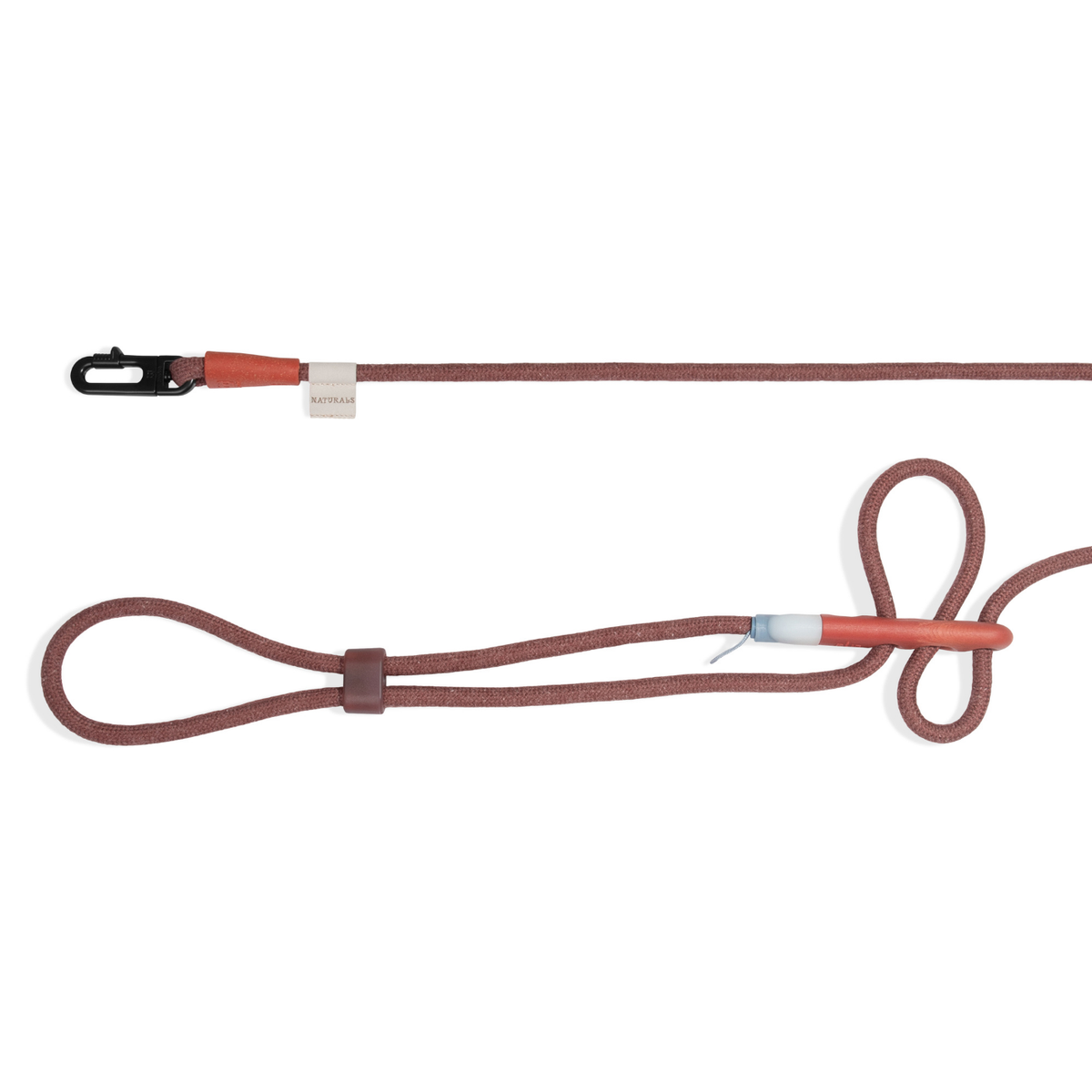 Zee.Dog Guinzaglio per Cani Mani Libere Cocoa Linea Naturals Handsfree Leash