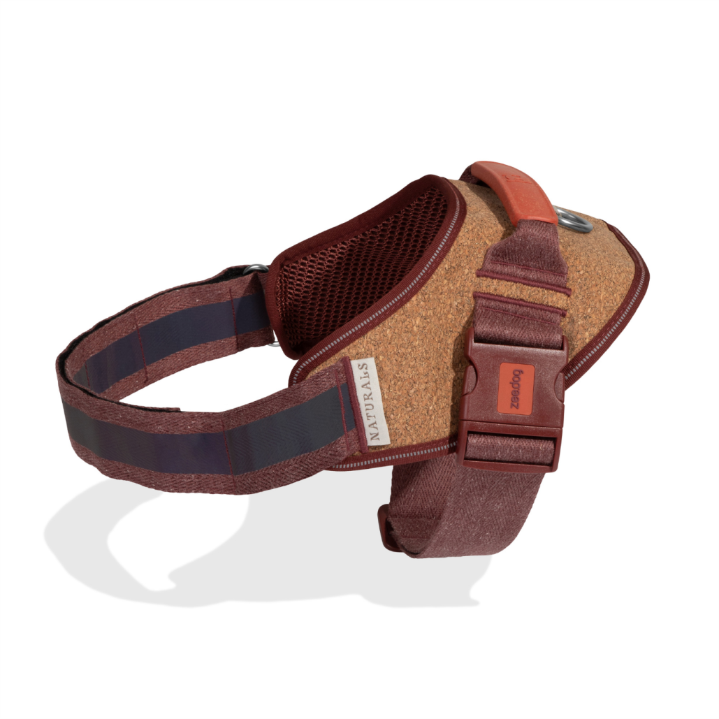 Zee.Dog Pettorina per Cani con Maniglia Flyharness Cocoa Linea Naturals