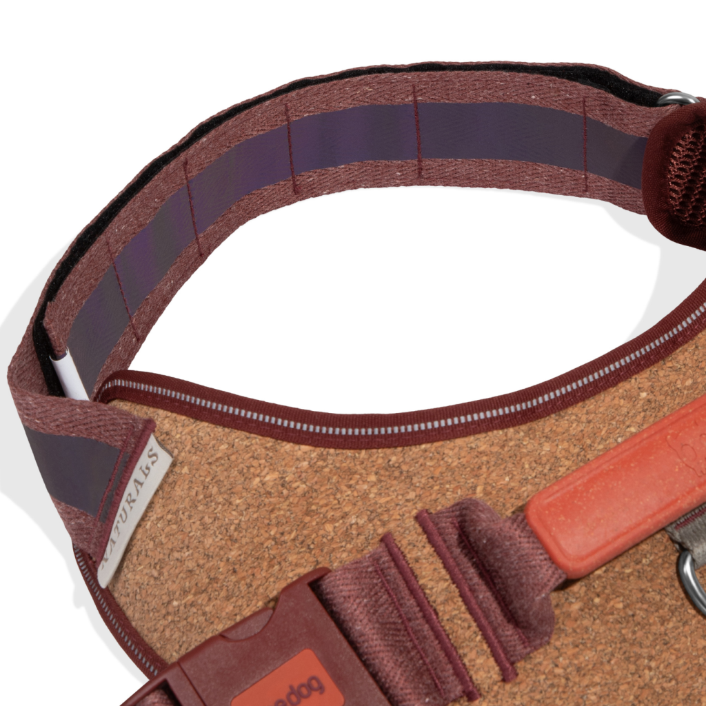 Zee.Dog Pettorina per Cani con Maniglia Flyharness Cocoa Linea Naturals