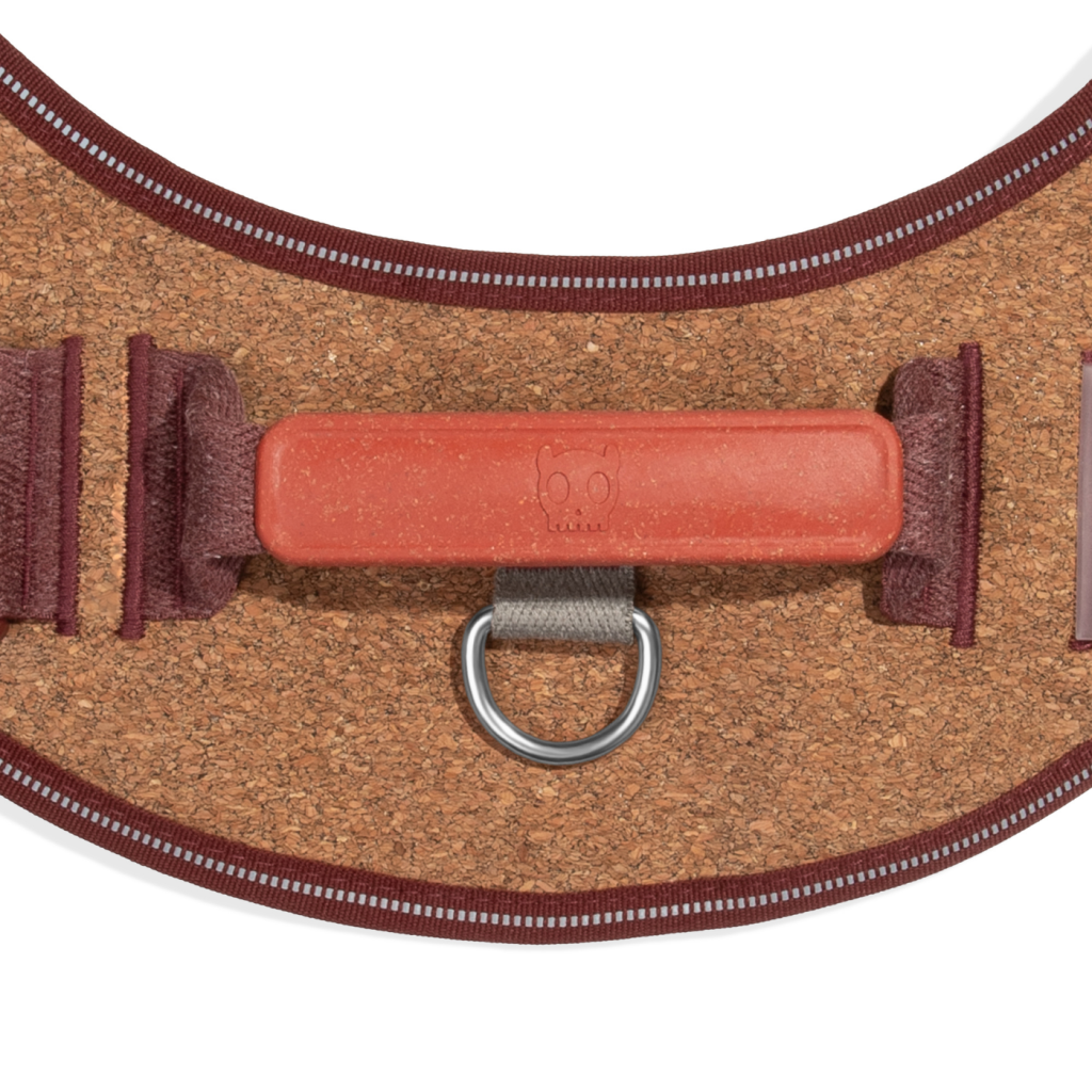 Zee.Dog Pettorina per Cani con Maniglia Flyharness Cocoa Linea Naturals