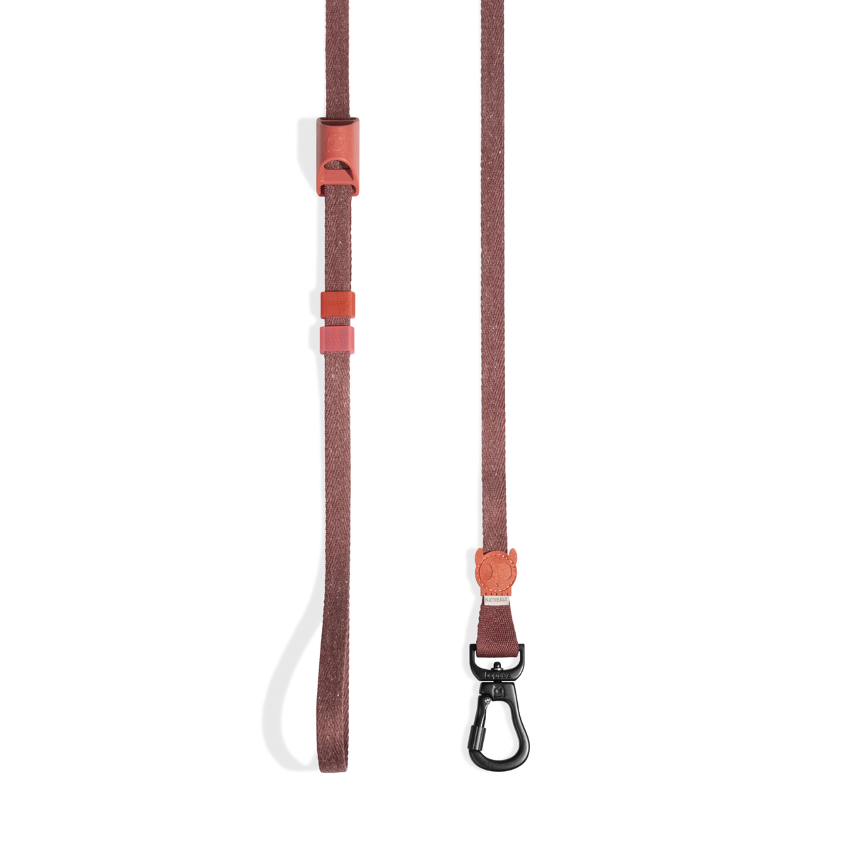Zee.Dog Guinzaglio per Cani Allungabile Long Leash Cocoa Linea Naturals - Regolabile fino a 3 metri