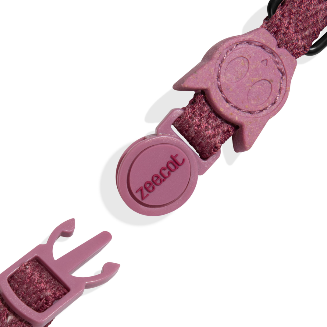 Zee.Cat Collare per Gatti Hibiscus Linea Naturals