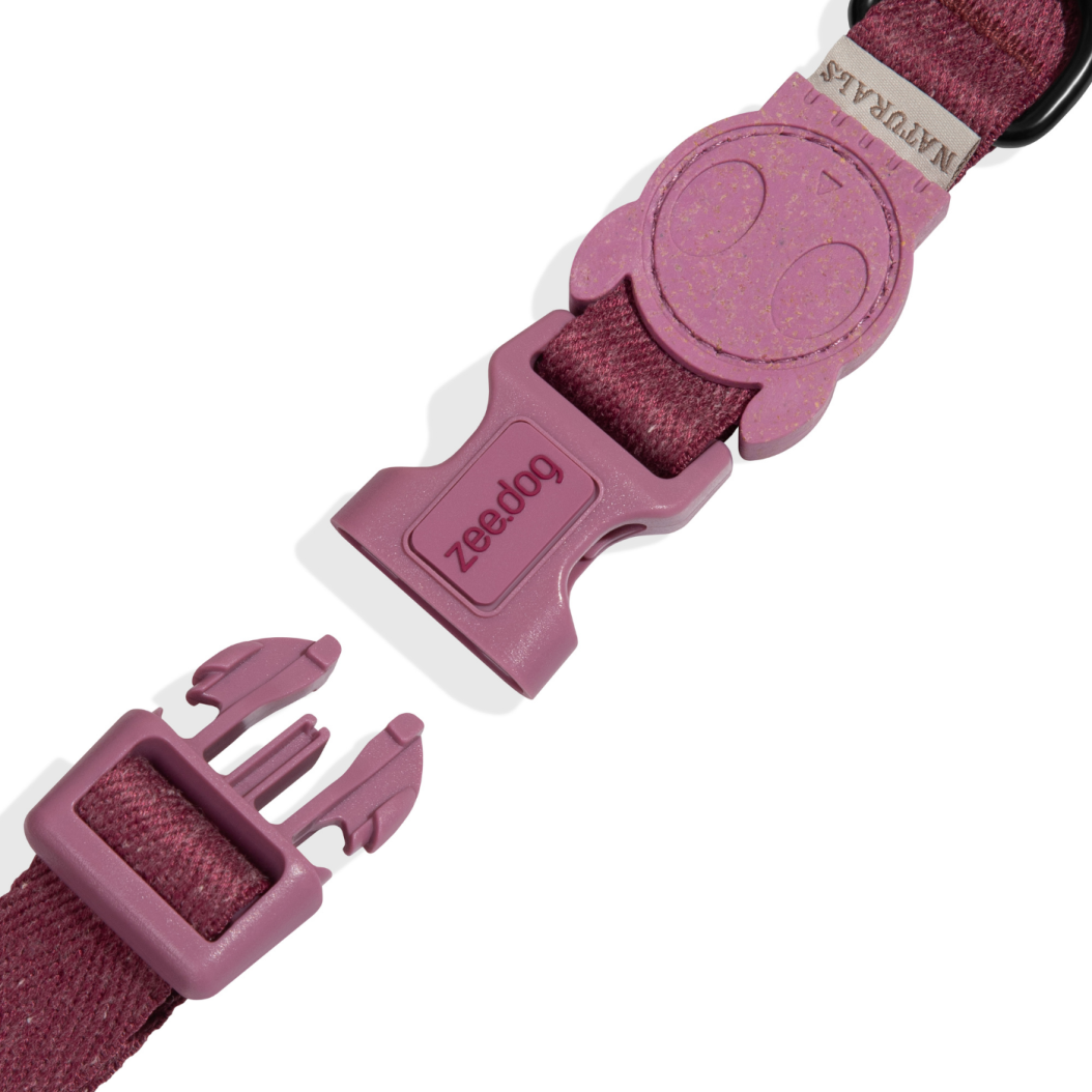 Zee.Dog Collare Regolabile per Cani Hibiscus Linea Naturals