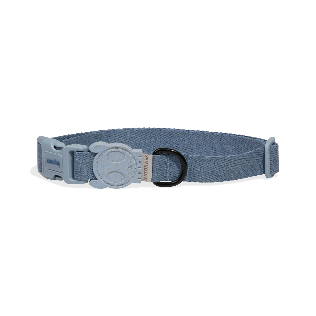 Zee.Dog Collare Regolabile per Cani Marine Linea Naturals
