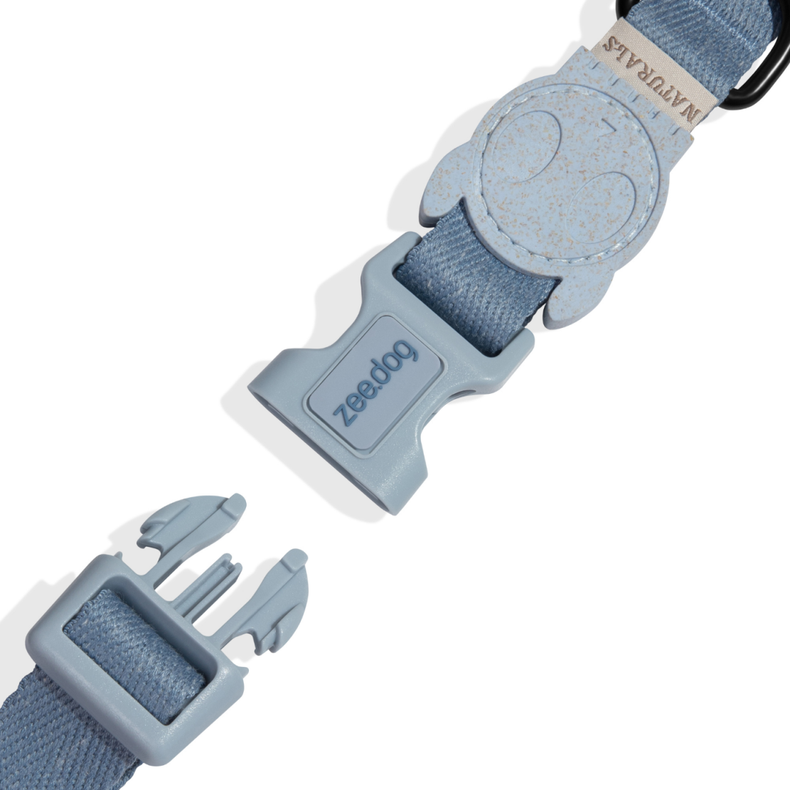 Zee.Dog Collare Regolabile per Cani Marine Linea Naturals