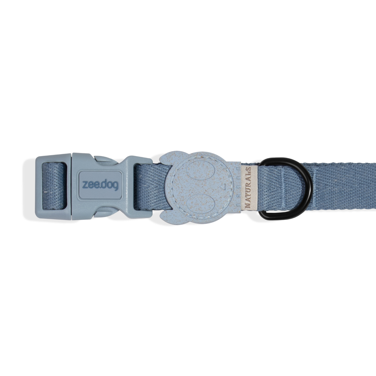 Zee.Dog Collare Regolabile per Cani Marine Linea Naturals