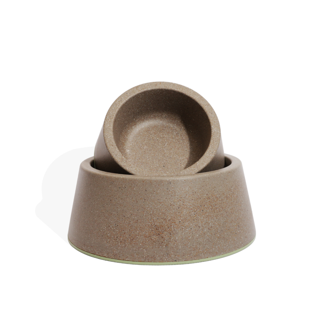 Zee.Dog Ciotola per Cani in Melamina Linea Naturals Nuts Husks