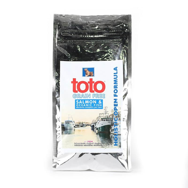 Toto Holistic Crocchette per Cani Grain Free Salmone e Pesce
