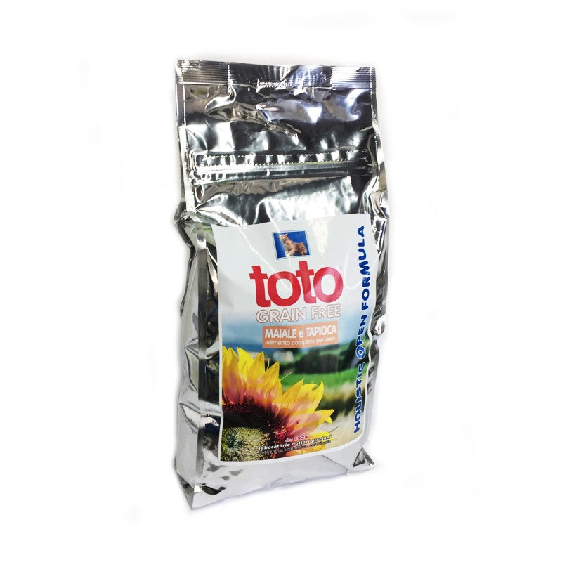 Toto Holistic Crocchette per Cani Grain Free Maiale e Tapioca