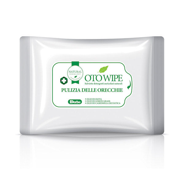 Natural Derma Pet by Derbe Salviette Otowipe Orecchie per Cani e Gatti
