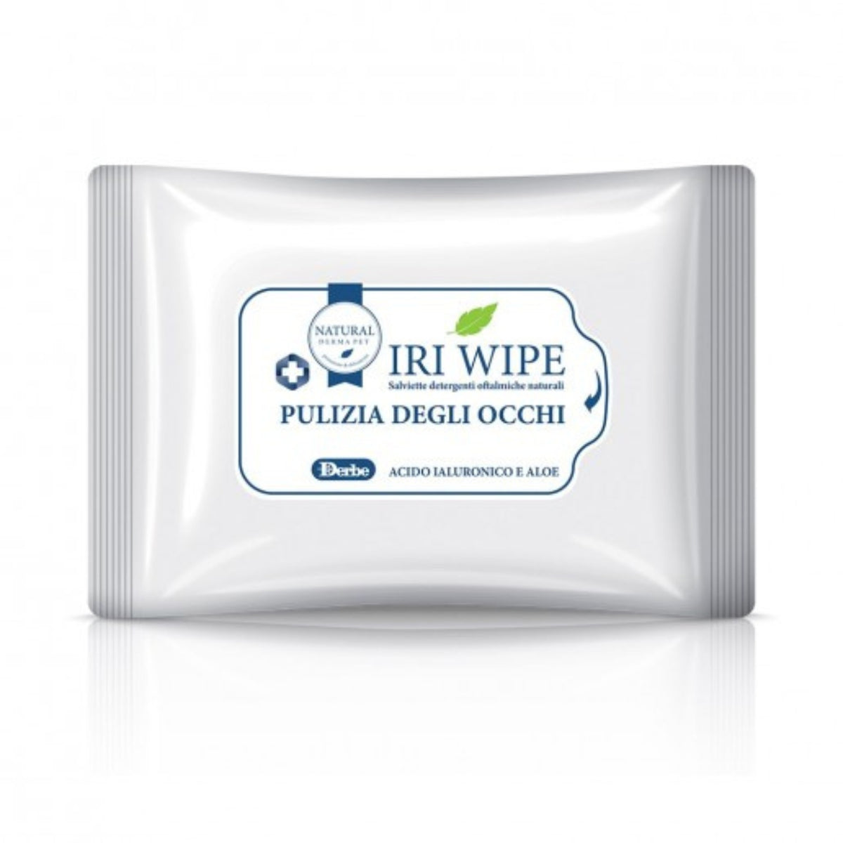 Natural Derma Pet by Derbe Salviette Iriwipe Occhi per Cani e Gatti