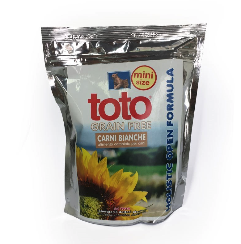 Toto Holistic Crocchette per Cani Mini Size Grain Free Carni Bianche MINI