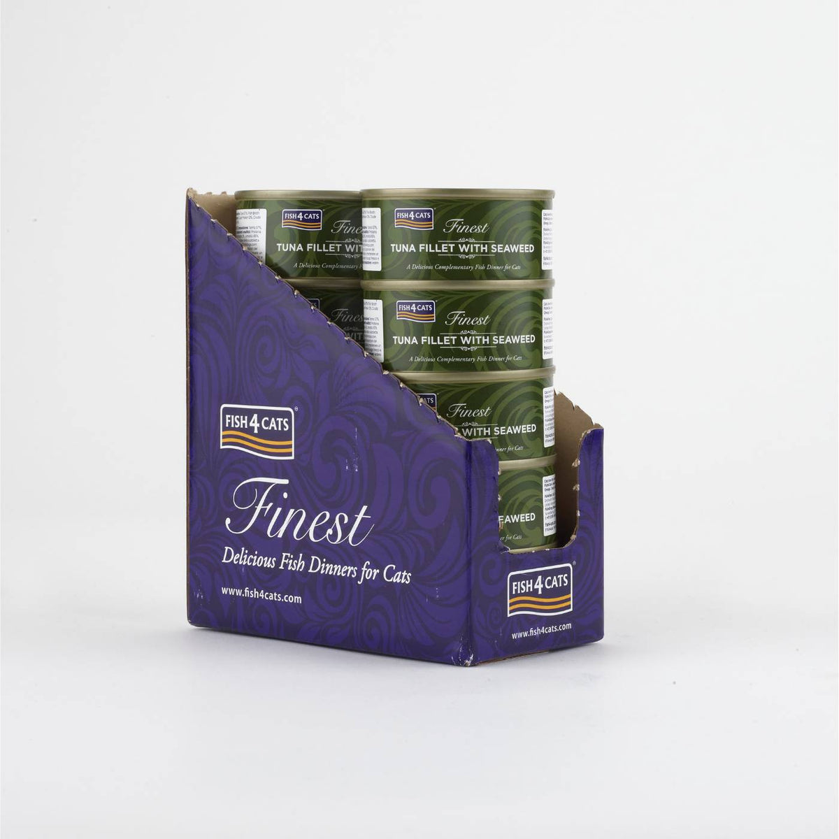 Fish4Cats Finest Filetti di Tonno con Alghe per Gatti 70 gr