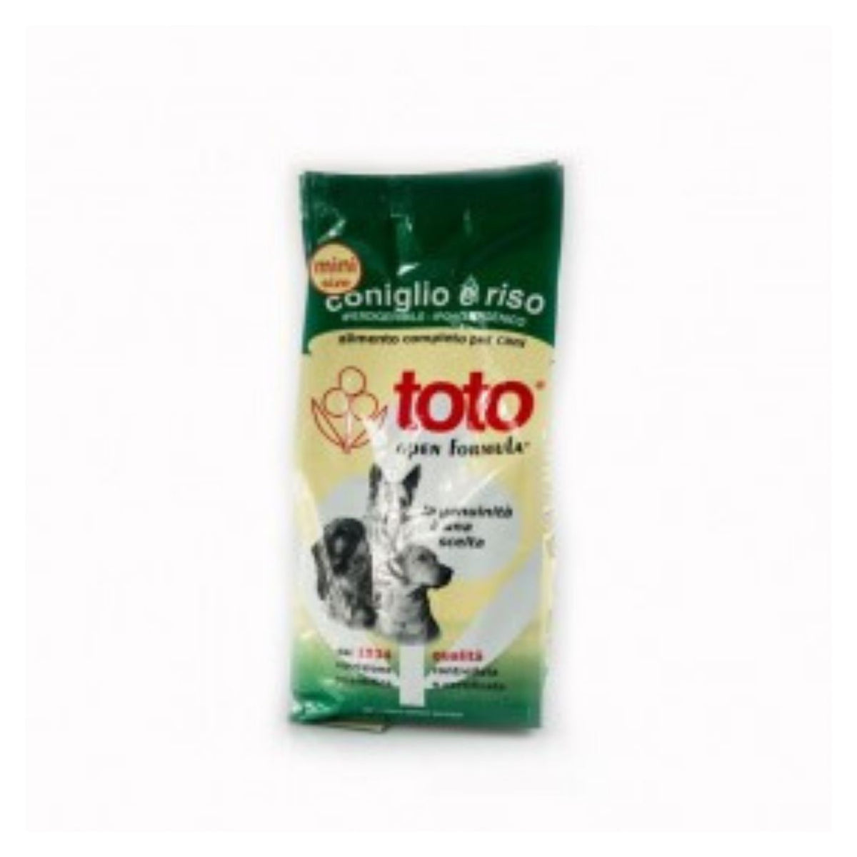 Toto Open Formula Coniglio e Riso per Cani Mini Size