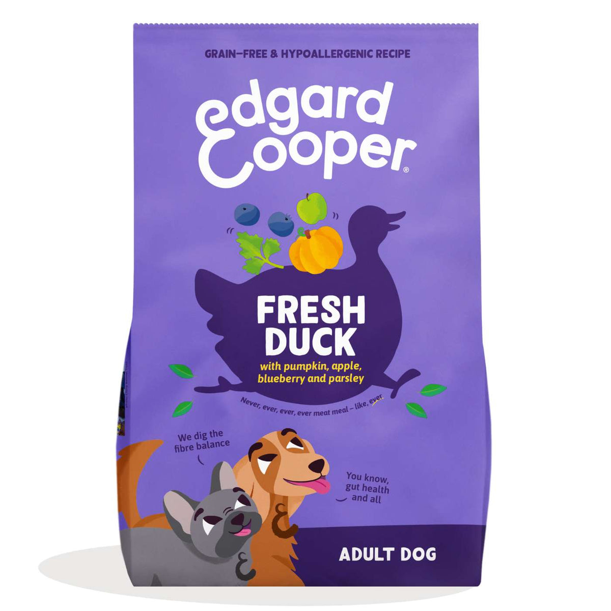 Edgard & Cooper Anatra Monoproteico per Cani Adulti