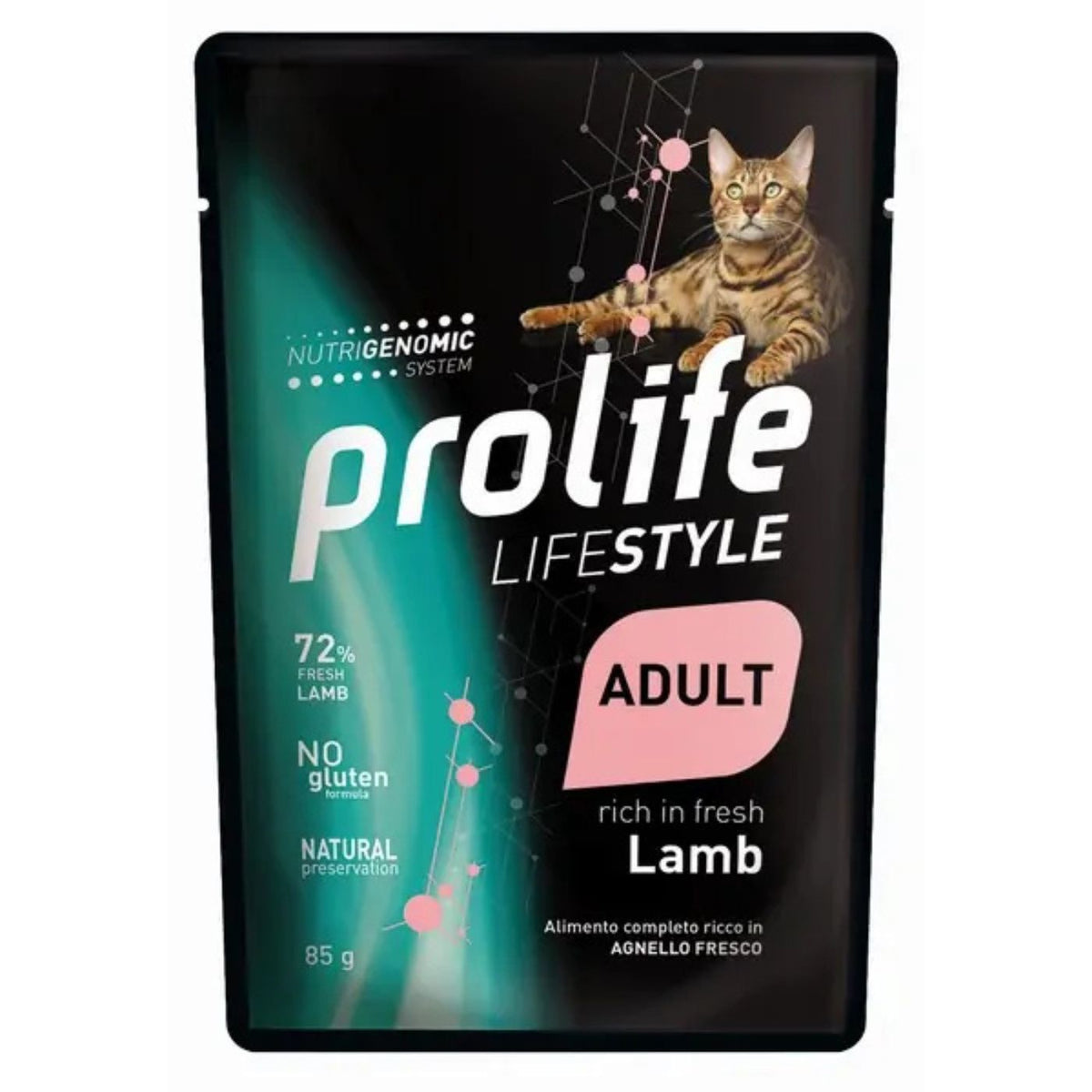 Prolife Cat Lifestyle Adult Agnello Umido per Gatti