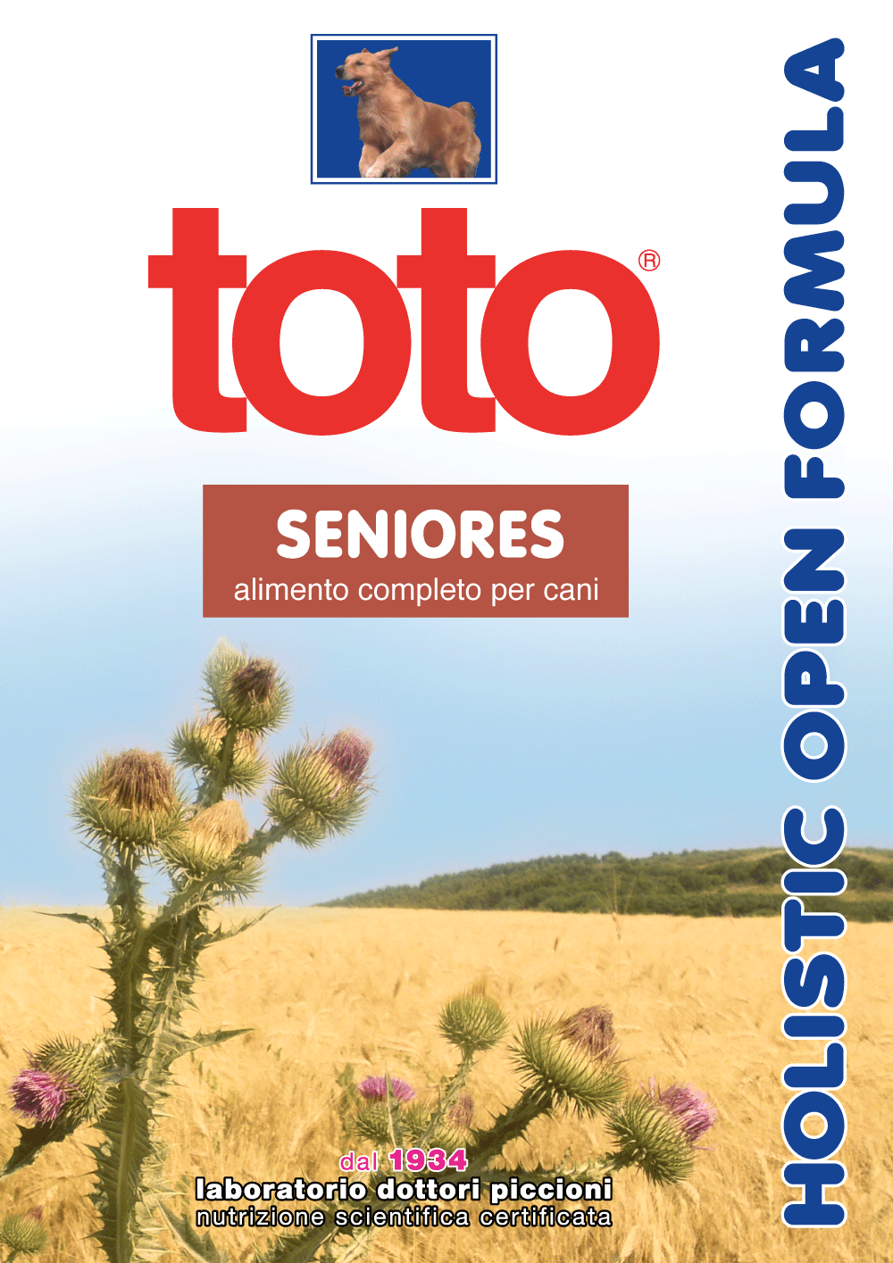 Toto Holistic Open Formula Seniores per Cani