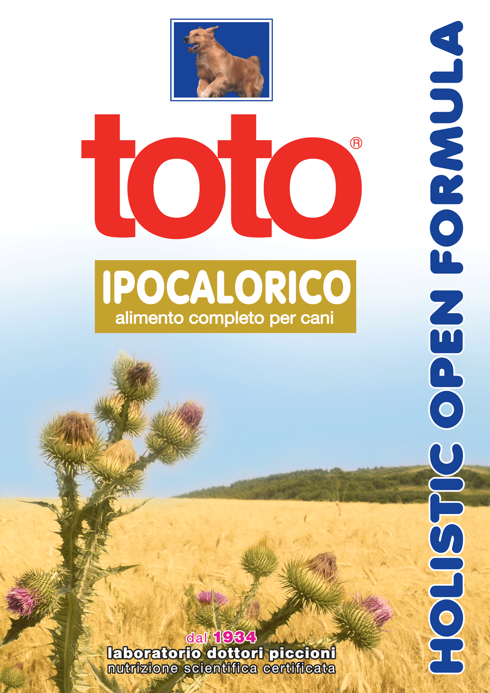 Toto Holistic Open Formula Ipocalorico per Cani