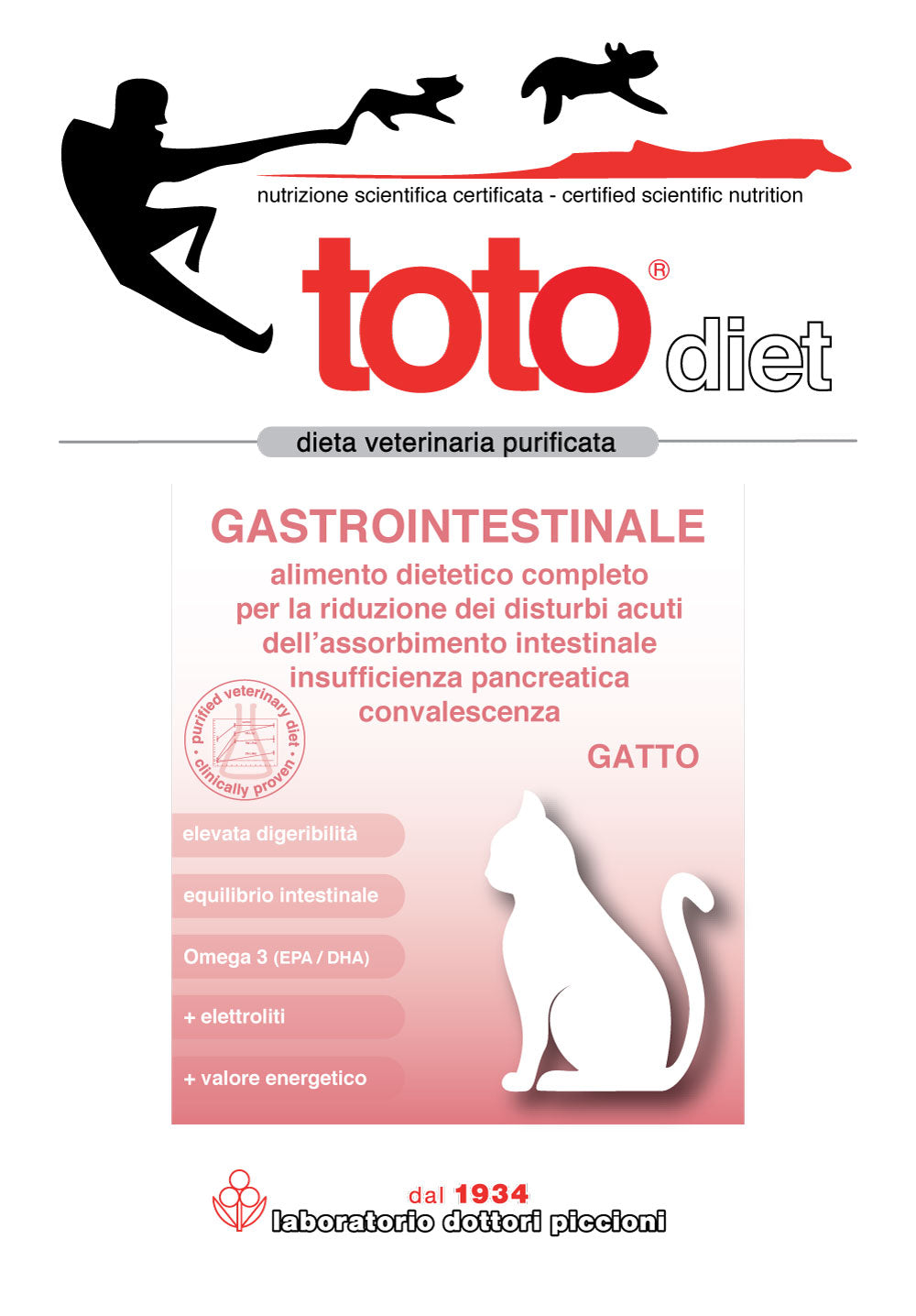 Toto Diet Gastrointestinale per Gatti