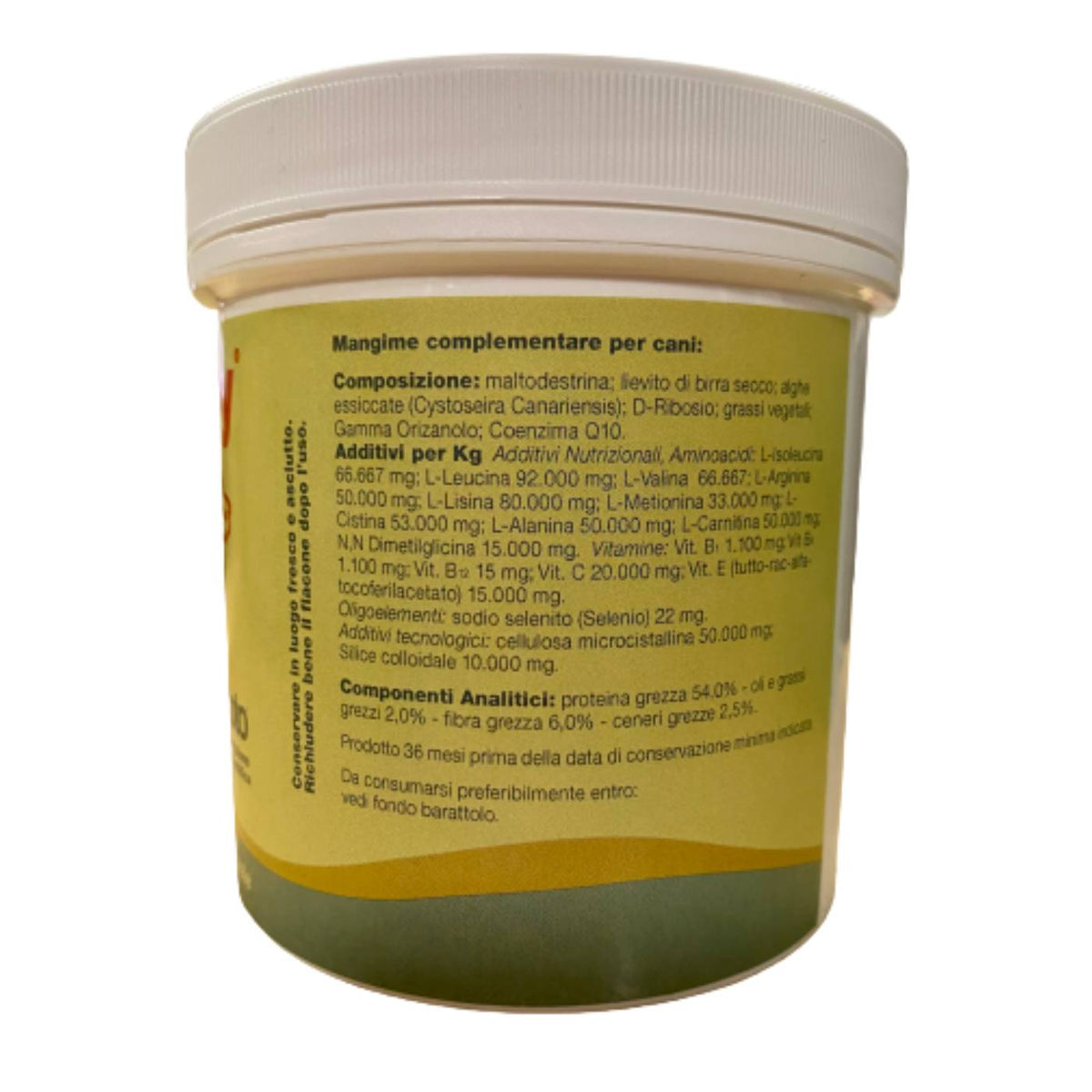 Toto Fullbody Integratore Naturale per Cani ad Elevato Effetto Miotrofico ed Energetico
