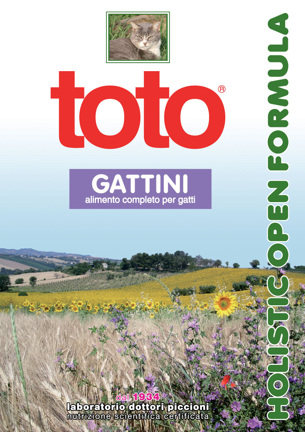 Toto Holistic Open Formula Crocchette per Gattini