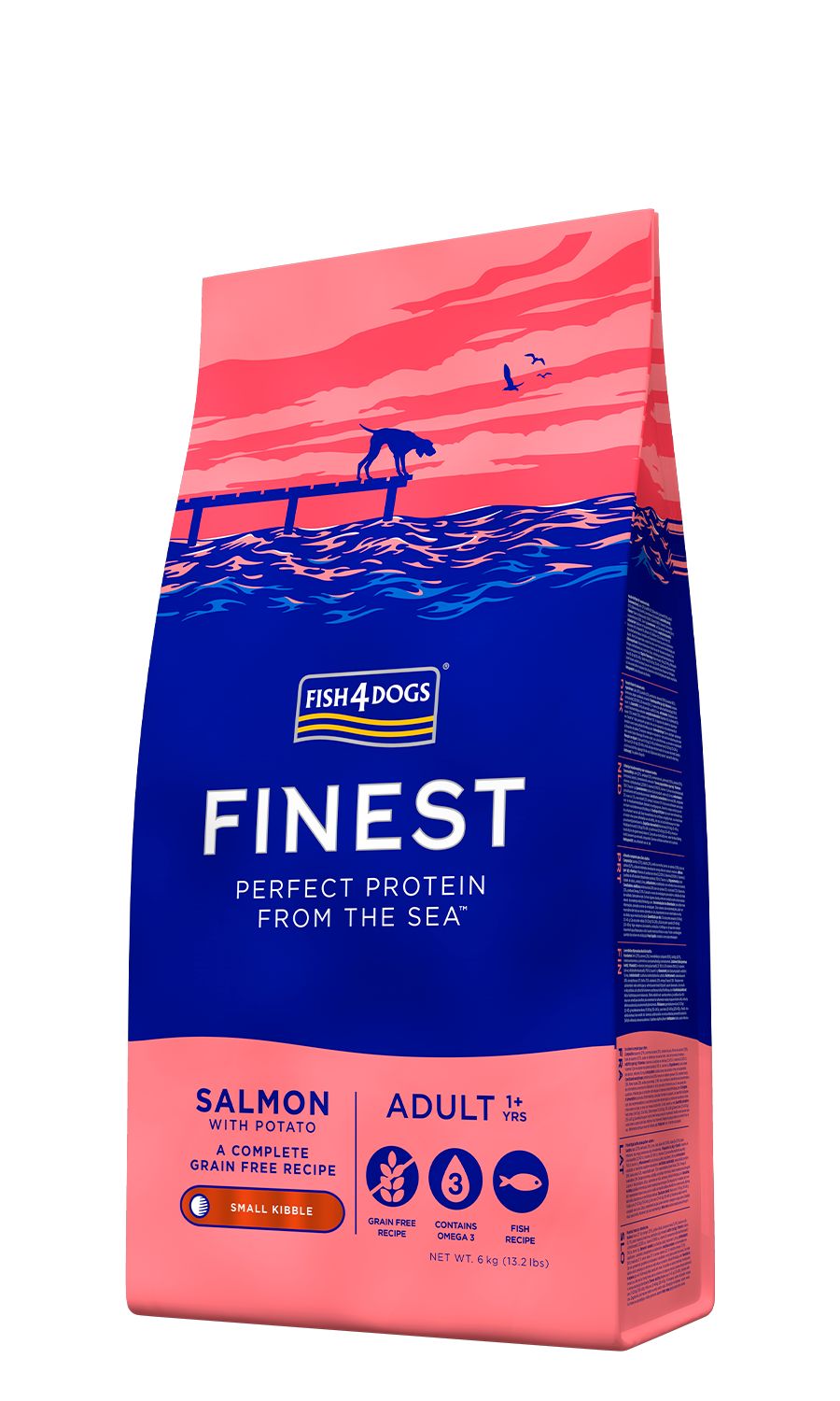 Fish4Dogs Finest Adult Salmone SMALL per Cani