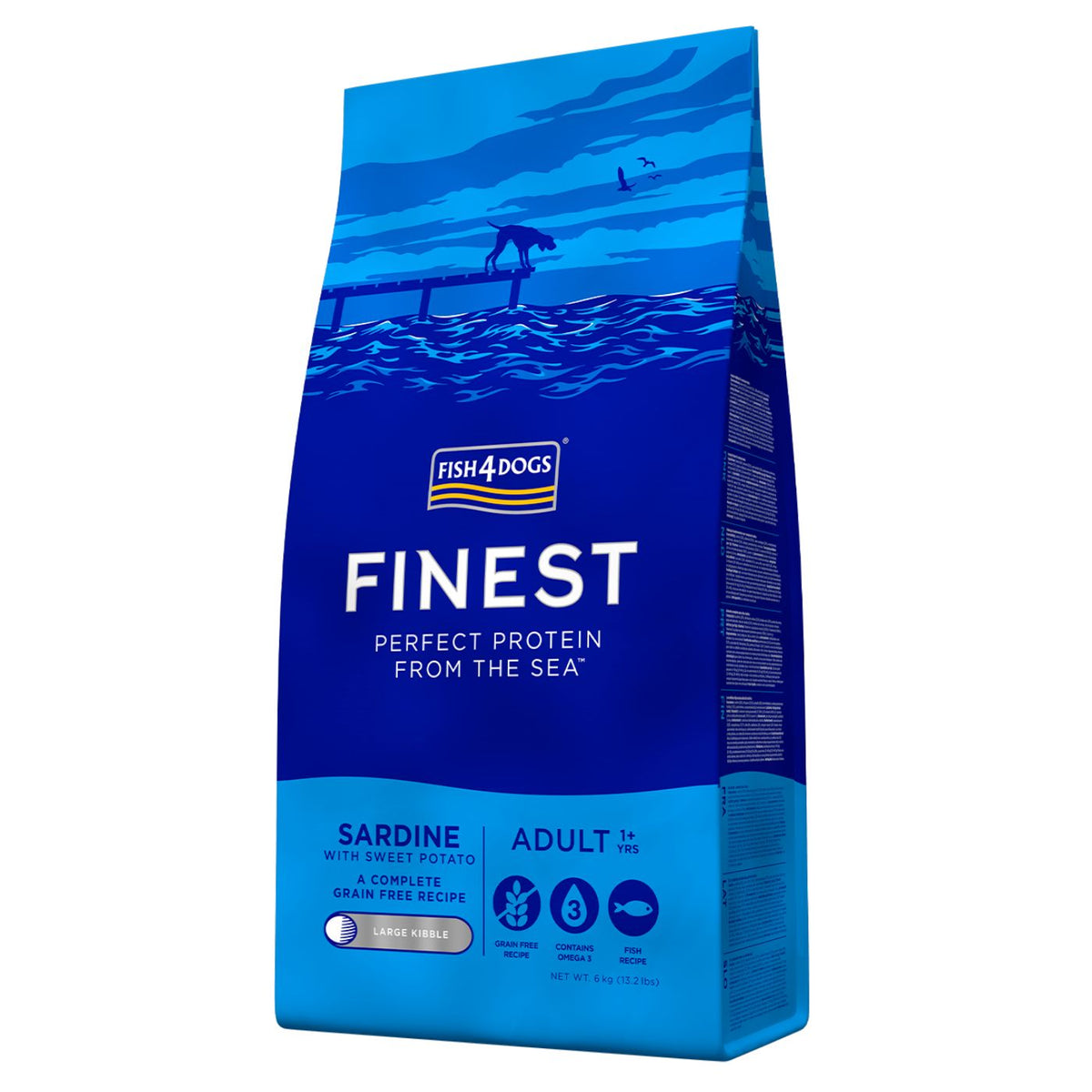 Fish4Dogs Finest Complete Adult Sardine Large per Cani Adulti