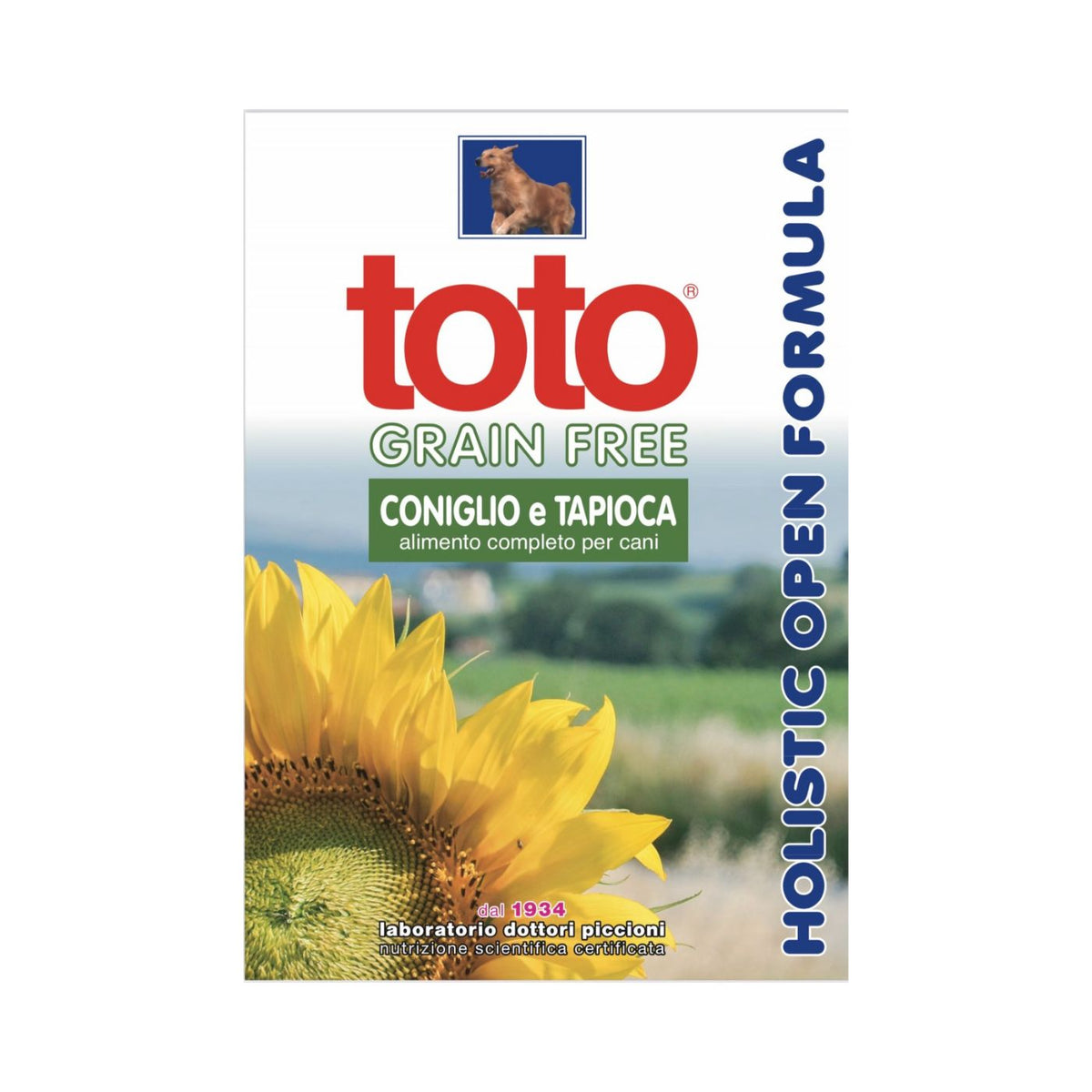 Toto Holistic Open Formula Grain Free Coniglio e Tapioca per Cani