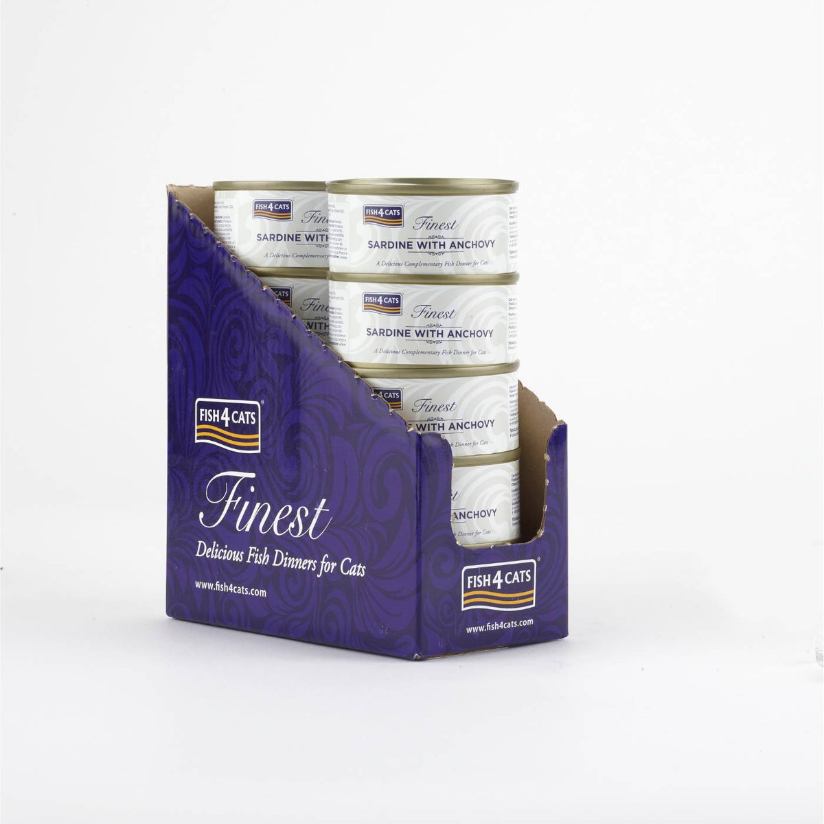 Fish4Cats Umido per Gatti Sardina con Acciuga 70 gr