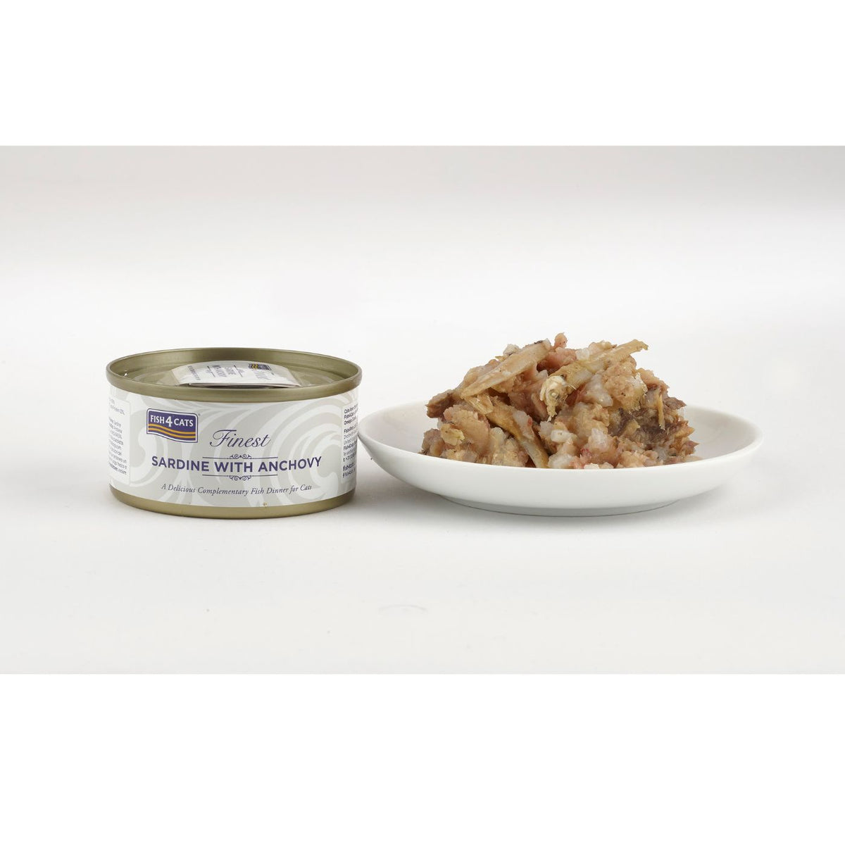 Fish4Cats Umido per Gatti Sardina con Acciuga 70 gr