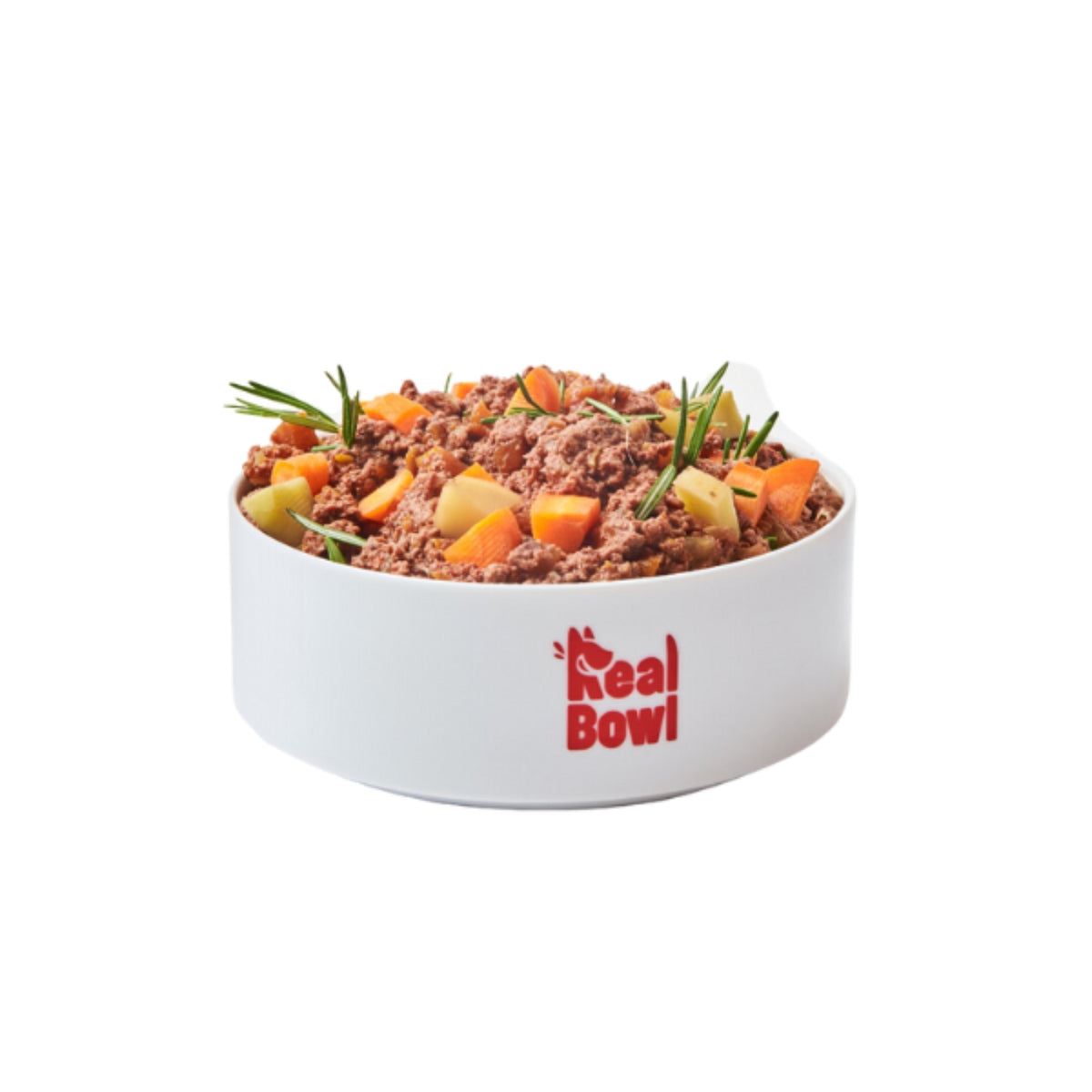 Real Bowl Alimento Completo Fresco Cotto per Cani al Pollo con Carote Senza Cereali Grain Free