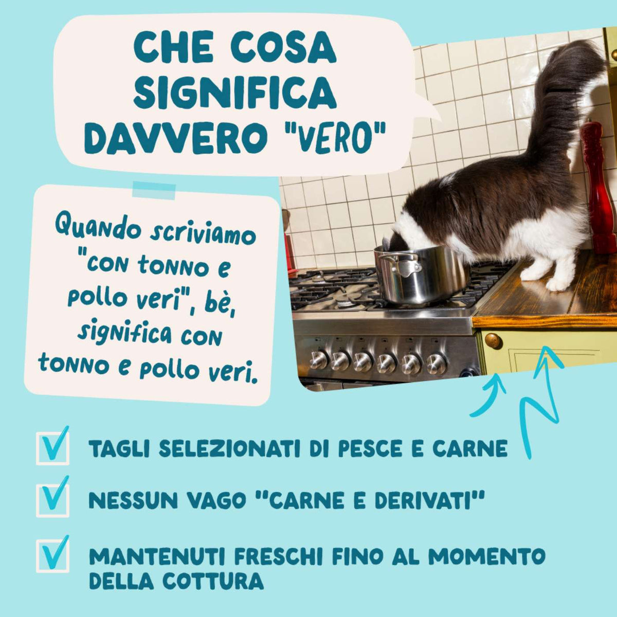 Edgard & Cooper Bocconcini in Salsa Tonno e Pollo per Gatti Adulti in Bustina 85 g