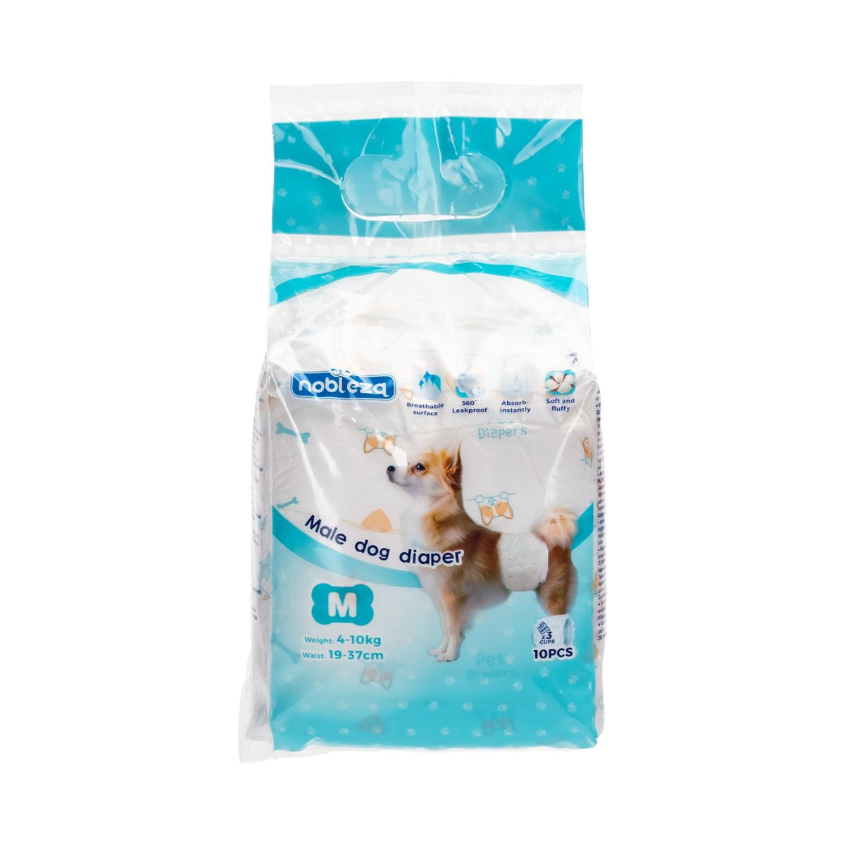 Nobleza Pannolini a Fascia per Cani Maschi
