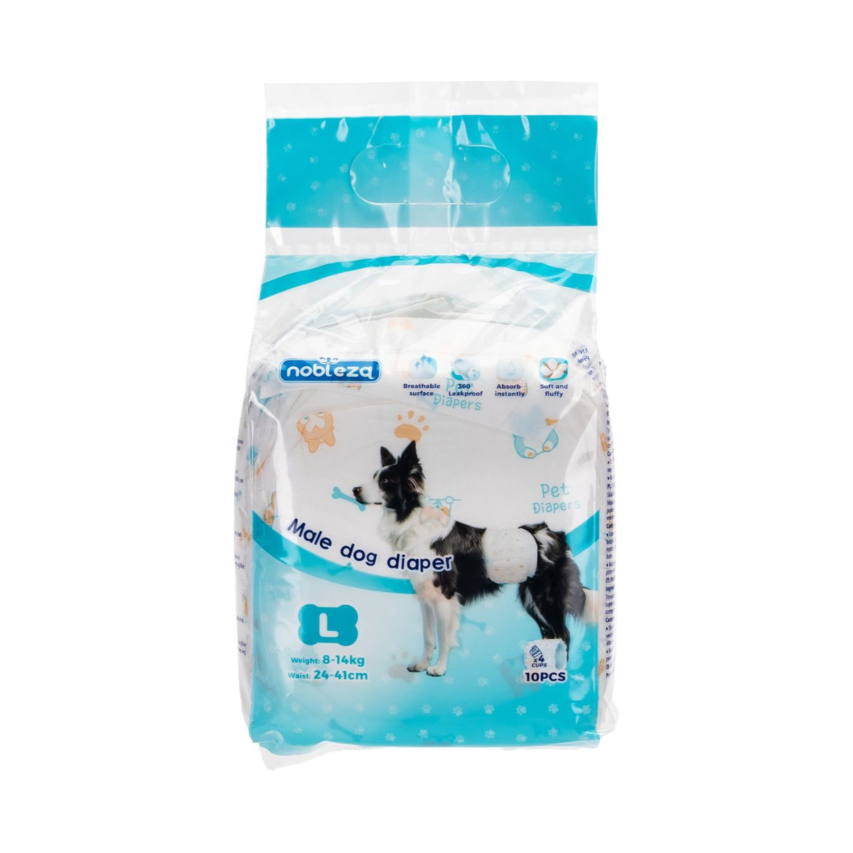 Nobleza Pannolini a Fascia per Cani Maschi